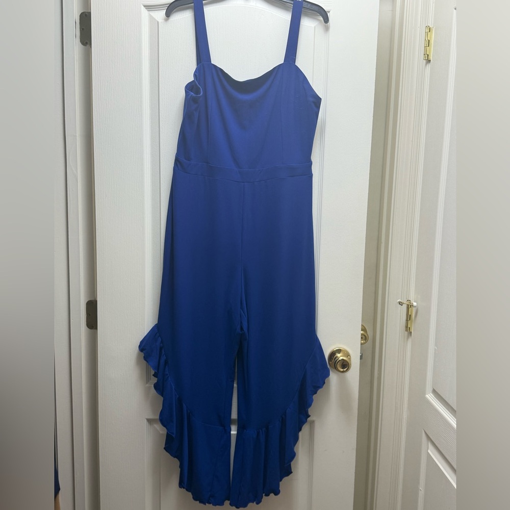 Elegant Blue Women's Jumpsuit